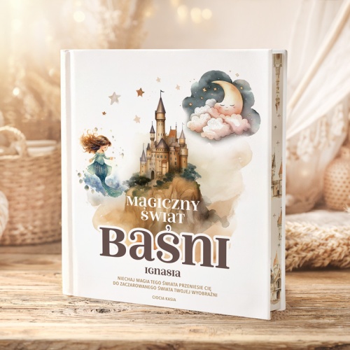 Baśnie Andersena dla dziecka. Personalizowana, twarda okładka.