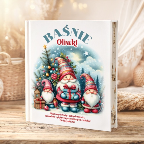 Personalizowana książka baśniowa dla dziecka z imieniem na okładce