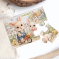 Personalizowane puzzle wielkanocne z imieniem dziecka