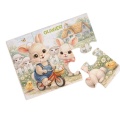 Puzzle z imieniem jako prezent od Zajączka Wielkanocnego