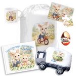 ZESTAW Wielkanocny Prezent na Zajączka dla Chłopca