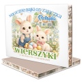 Książka z personalizowaną okładką i wielkanocnym motywem. Pomysł prezent na Wielkanoc dla dziecka.