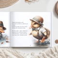 Publikacja książki z bajkami i wierszykami. W środku kolorowe obrazki.