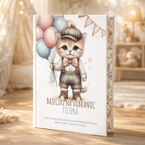 KSIĄŻKA z Bajkami dla Dziecka Kolorowe Brzegi Prezent na Dobranoc