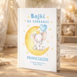 KSIĄŻKA BAJKI prezent dla chłopca Słonik Z IMIENIEM 215 str.