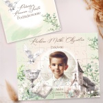 PUZZLE Podziękowanie Dla Chrzestnych Od Chłopca Komunia Św.