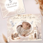 PUZZLE Ze Zdjęciem Podziękowanie Dla Chrzestnych Na Chrzest Św.