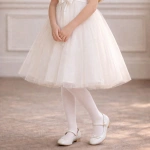 RAJSTOPY komunijne gładkie białe