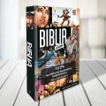 Biblia komiks z personalizowaną okładką. Prezent dla chłopaka na bierzmowanie.
