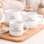 Personalizowany ZESTAW Kubków dla Rodziców i Dziecka Wspólny Prezent