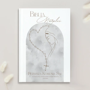 BIBLIA Exclusive Personalizowana Pamiątka Pierwszej Komunii Świętej