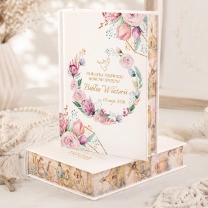BIBLIA prezent na I Komunię Św. DREAM FLOWERS 