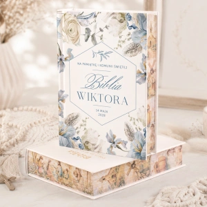 BIBLIA komunijna pamiątka Komunia w Błękicie