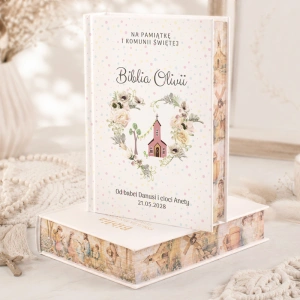 BIBLIA prezent na Komunię z imieniem SAKRAMENTO