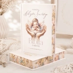 BIBLIA pamiątka Chrztu Świętego dla dziewczynki