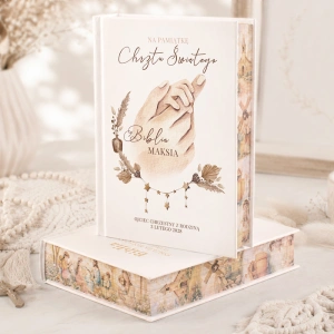 BIBLIA Prezent Na Chrzest Święty Dla dziecka Boho