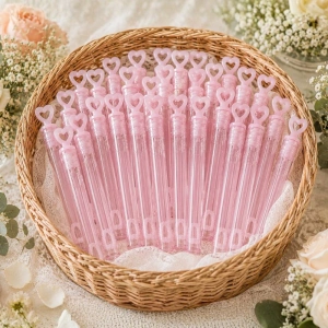 BAŃKI mydlane Love is in the air PINK 10szt