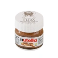Nutella mini jako prezent dla gości na komunię dziewczynki.