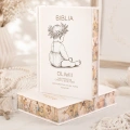 Biblia dla dziewczynki pamiątka personalizowana na chrzest.