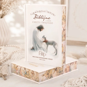 BIBLIA dla Dzieci na Chrzest z Dedykacją