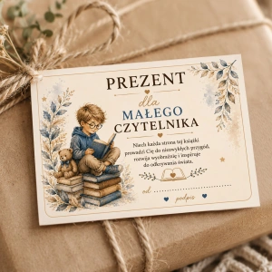BILECIK do Prezentu dla Małego Czytelnika