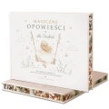 Bajki i wiersze książka z personalizowaną okładką dla dziewczynki.