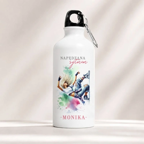 Bidon personalizowany dla tancerki.
