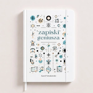 NOTATNIK geniusza personalizowany Prezent dla naukowca