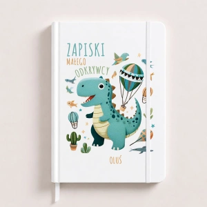 NOTES z imieniem zapiski Małego Odkrywcy prezent dla dziecka