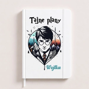 NOTES z imieniem Tajne Plany magiczny prezent dla fana Harrego Pottera