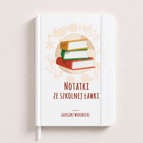 Notatnik z personalizacją dla nauczyciela na notatki.