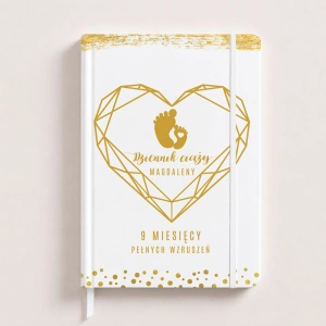 Notatnik Dziennik Ciąży Kolekcja Sweet Baby 