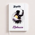 Personalizowany notatnik dla fana Harrego Pottera.