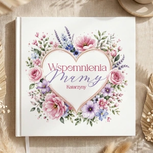 Personalizowana KSIĘGA na Wspomnienia Mamy