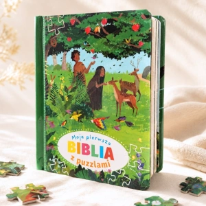 BIBLIA z Puzzlami Ilustrowana dla Najmłodszych