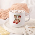 Kubek z imieniem dla dziecka świąteczne skarpetki