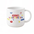 Personalizowany kubek dziecięcy z imieniem i kolorowym motywem klocków