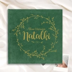 ALBUM Wspomnień z Welurową Okładką Personalizowany