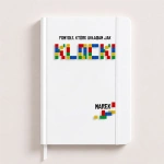 Personalizowany NOTATNIK Gadżet dla Fana LEGO