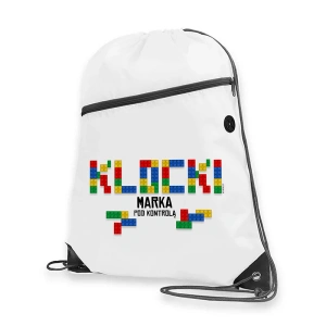 Imienny WOREK Plecak Gadżet dla Fana Klocków LEGO