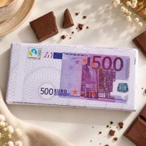 CZEKOLADA Mleczna jak Banknot Oryginalny Prezent
