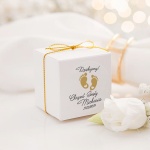 PUDEŁECZKA kwadrat Małe Stópki (+etykiety) 10szt 