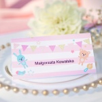 WIZYTÓWKA personalizowana Dziecięca Zabawa Różowa