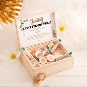 ZASTRZYK Gotówki Prezent Na Bierzmowanie Monety i Strzykawki