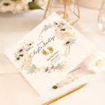 KARTKA  na chrzest św. z życzeniami podpisem i imieniem dziecka