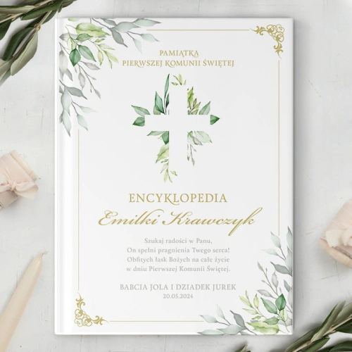 ENCYKLOPEDIA ilustrowana dla dzieci Prezent na I Komunię św. 