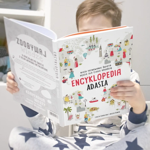 ENCYKLOPEDIA dla dzieci ciekawych świata Imię na okładce