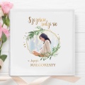Personalizowany album na zdjęcia. Piękny prezent dla przyszłej mamy, w nowoczesnym stylu.