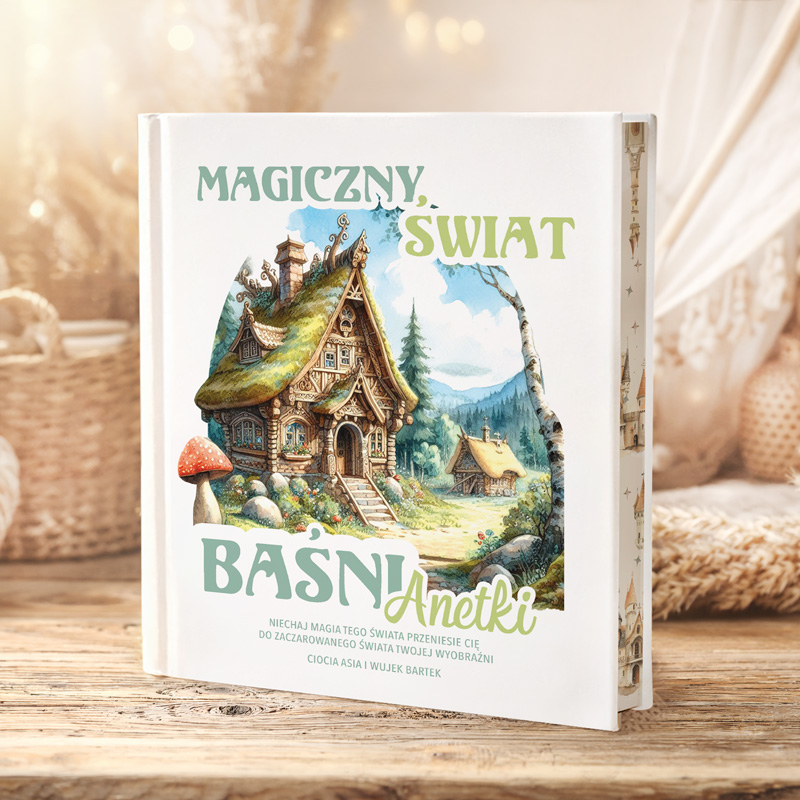 Znane BAŚNIE Książka z Imieniem Dziecka na Okładce