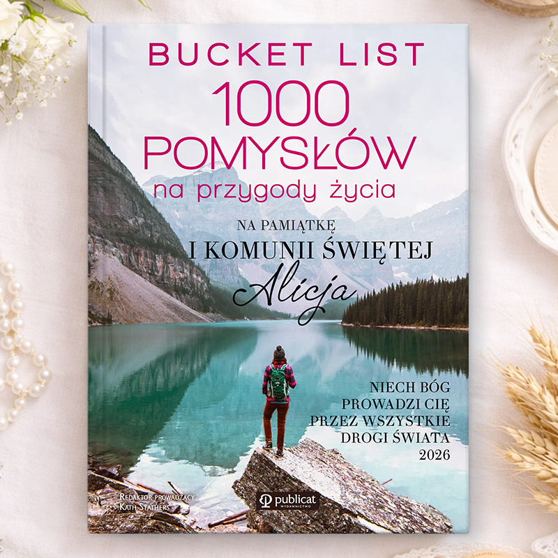 ksiazka 1000 pomyslow prezent na komunie 